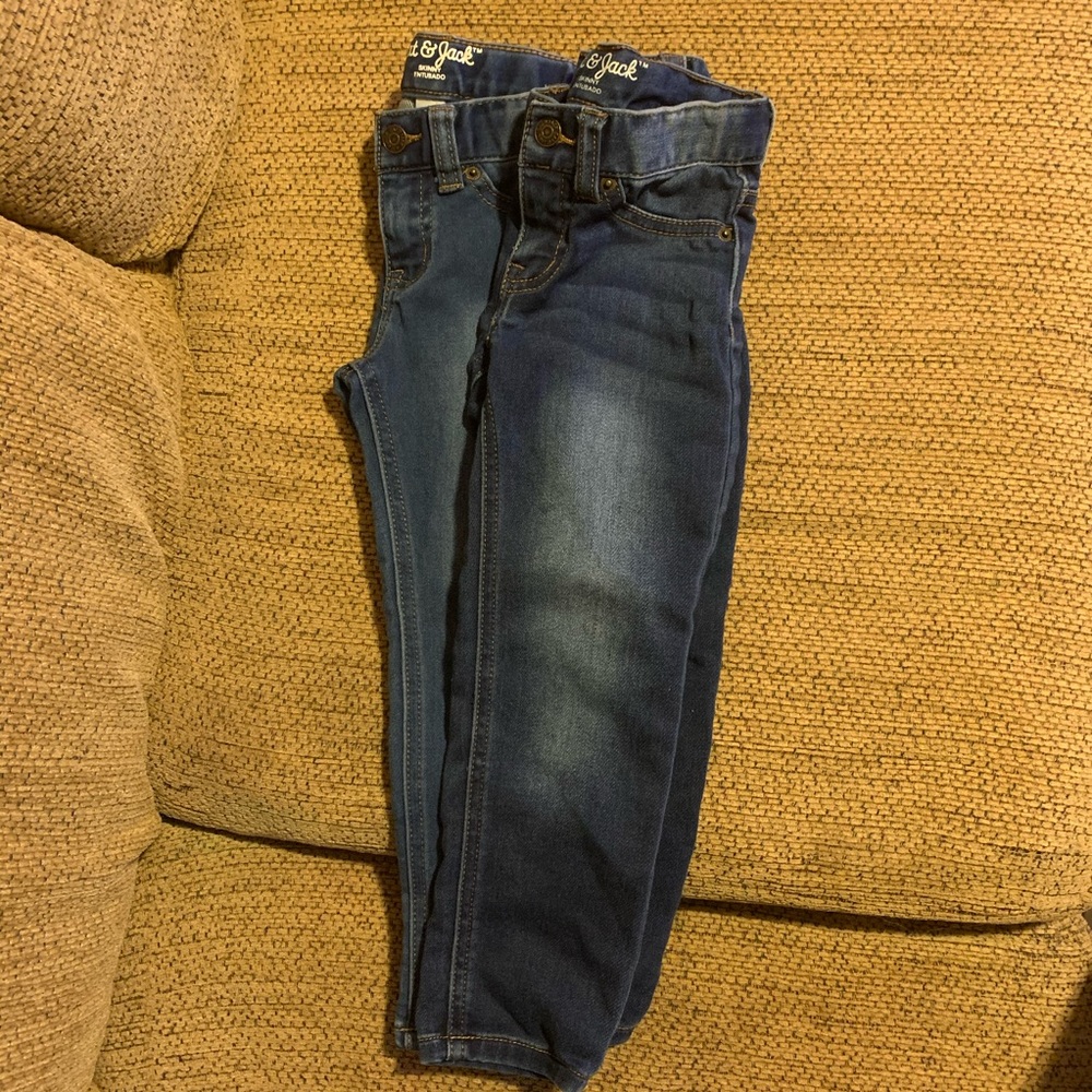 Cat & Jack Girl’s Set of 2 Skinny Jeans